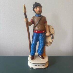Rare Vintage Figurine Frankish Auxiliary Roman Empire A.D. 400